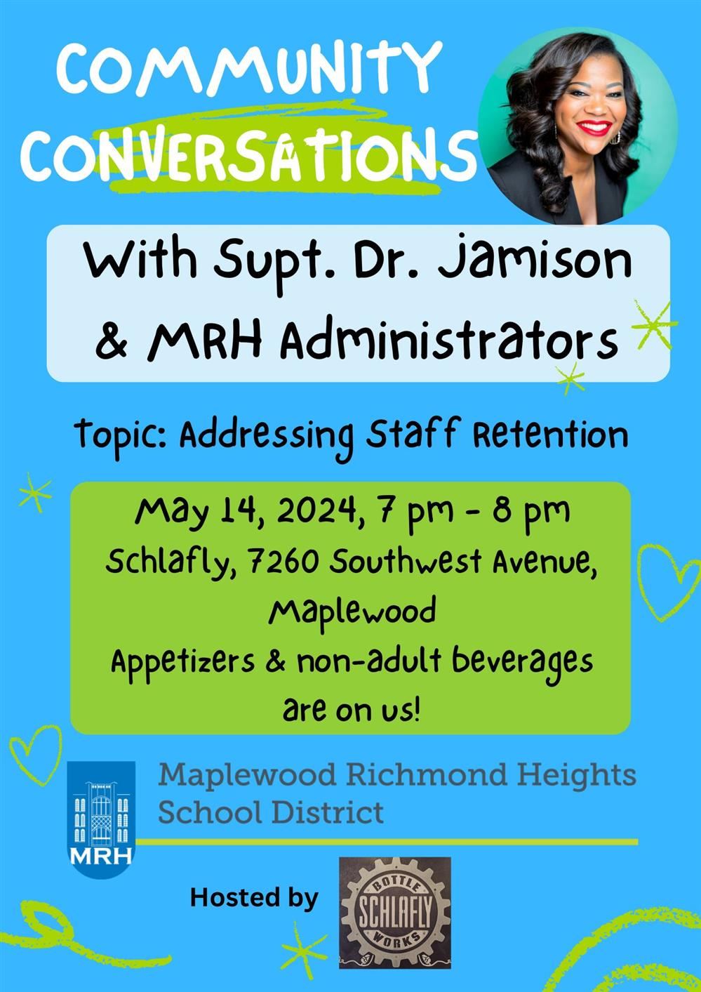 Community Conversations Series, May 14